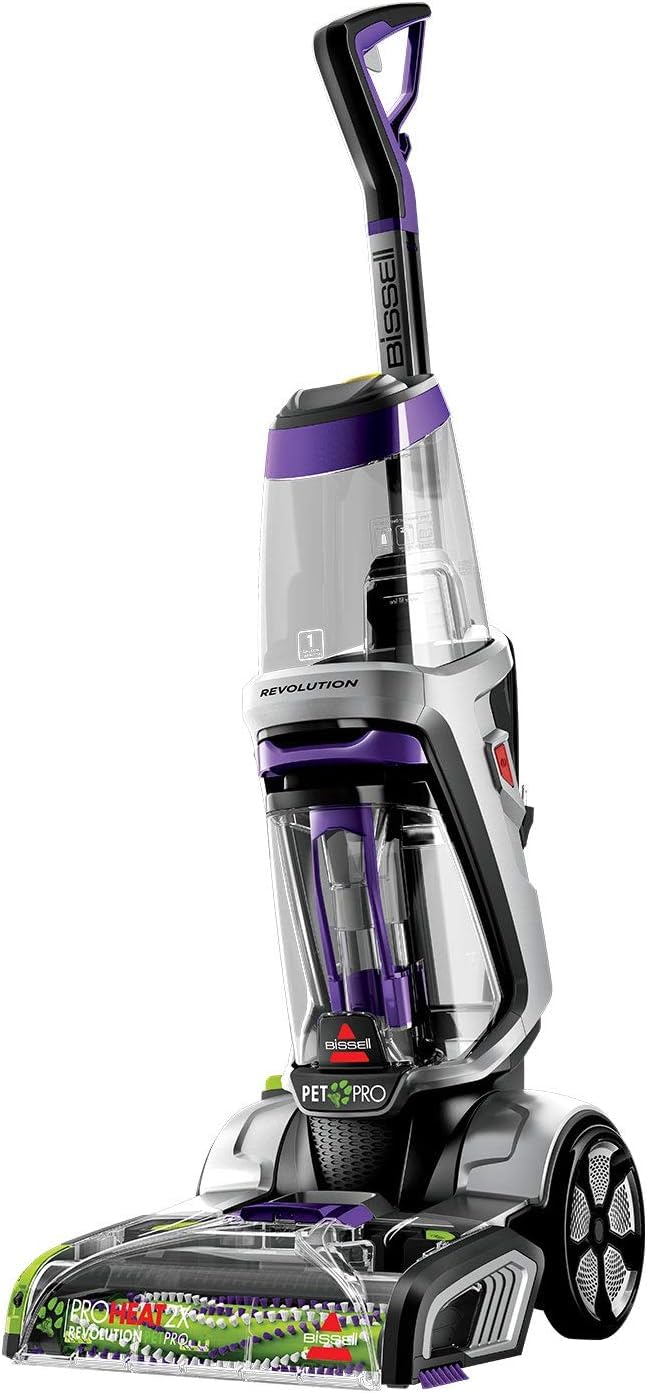 BISSELL ProHeat 2X Revolution Pet Pro, Carpet Cleaner, Carpet Stain Remover Dry in 30 Mins, Upholstery Cleaner with HeatWave
