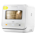 COMFEE‘ Table Top Dishwasher, Mini Countertop Dishwasher with 6+3 Programs, Steam Wash, Baby Care & Fruit Wash, No plumbing, Delay Start